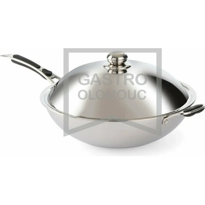 OEM Pánev nerezová WOK s poklicí 360 mm