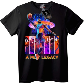 NOONEBRAND Тениска Space Jam Нов Легендарен Свят - L, White