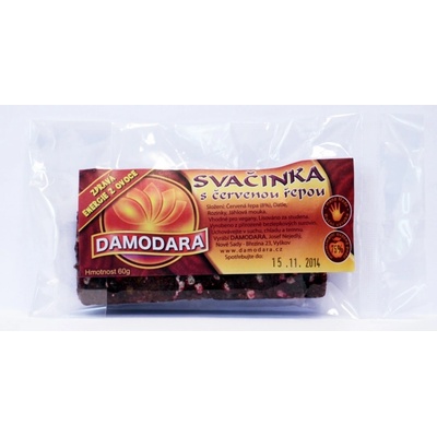 Damodara Svačinka s červenou řepou 60 g