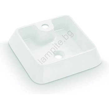 Bathco 4003 - Мивка за плот GALICIA 40x40 cm порцелан/бяла (BO0028)