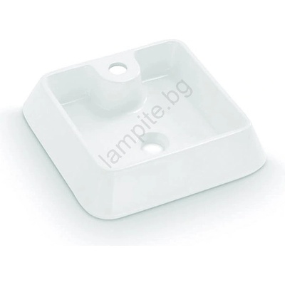 Bathco 4003 - Мивка за плот GALICIA 40x40 cm порцелан/бяла (BO0028)