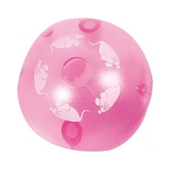 Hračka míček s Catnipem - možnost plnění pamlsky 5,5cm