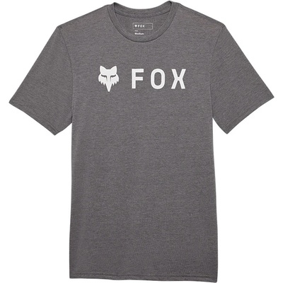 FOX Racing Мъжка спортна тениска FOX Racing Absolute S/S Tech Tee Sport shirt - Heather Graphite (216-6039-0211)