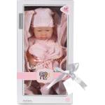 Moni Реалистична кукла бебе Moni Toys - 41 сm, с розово одеяло (108312)