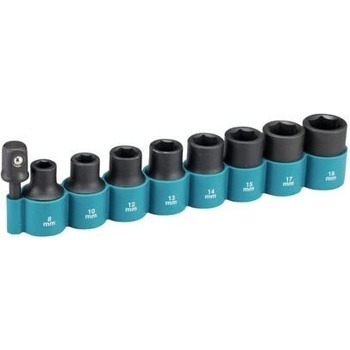 MAKITA B-54645 sada nástrčných priemyselných hlavíc 1/2", 9ks