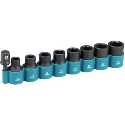 MAKITA B-54645 sada nástrčných priemyselných hlavíc 1/2", 9ks