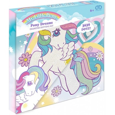DIAMOND DOTZ DOTZIES Diamantové malování My Little Pony DBX096 28 x 28 cm – Zbozi.Blesk.cz