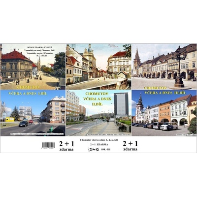 Chomutov včera a dnes 1.,2.,3. díl