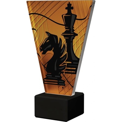 TROFEJE.sk Sklo VL1-CHE šach C