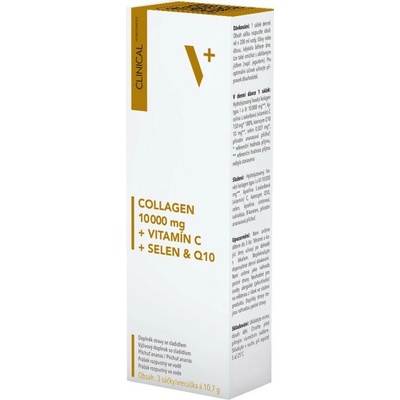 Clinical Collagen 10000 mg+vitC+selen&Q10 3x 10,7 g