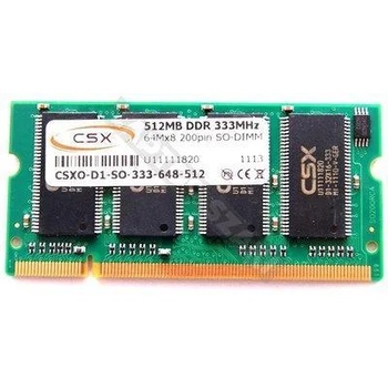 CSX 512MB DDR 333MHz CSXO-D1-SO-333-648-512