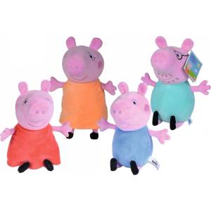 Simba Toys Пепа и семейството ѝ като меки играчки - един герой