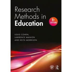 Research Methods in Education | Cohen (ISBN: 9781138209886)