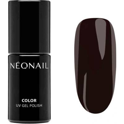 NeoNail BAREVNÝ UV GEL LAK Hybridní lak 7,2 ml 10834-7 Dark Obsidian