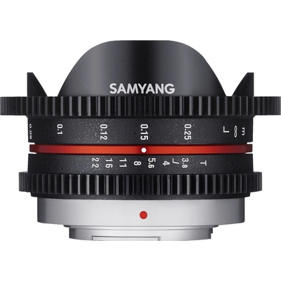 Samyang 7.5mm T3.8 Cine UMC Fish-eye MFT