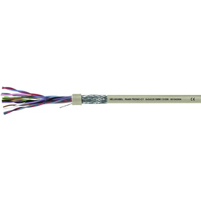 Helu 19973-1000 datový LiYCY 4 x 2 x 0.34 mm² šedá 1000 m