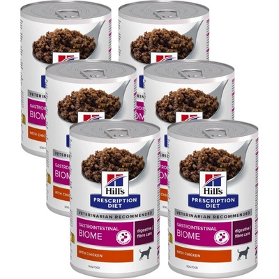 Hill's PD Prescription Diet Canine Gastrointestinal Biome 6 x 370 g