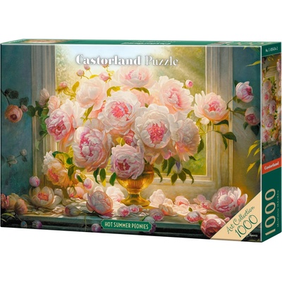 Castorland Пъзел Castorland от 1000 части - Летни божури (C-105472-2)