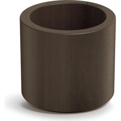 Prosperplast Plastový květináč TUBLAN ROUND hnědý, 47 cm