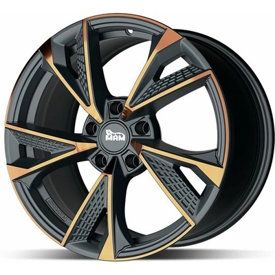 MAM RS6 8.5x19 5x114.3 ET40 black matt copper