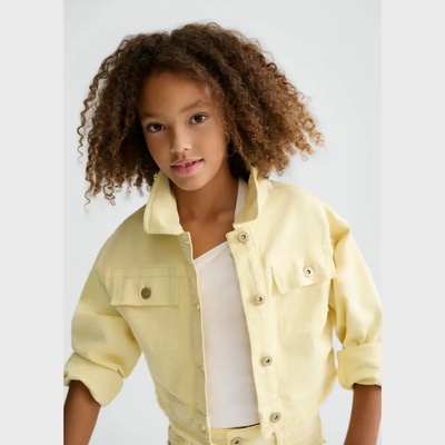 MAYORAL Яке плътен памук Ванилия за момиче Mayoral