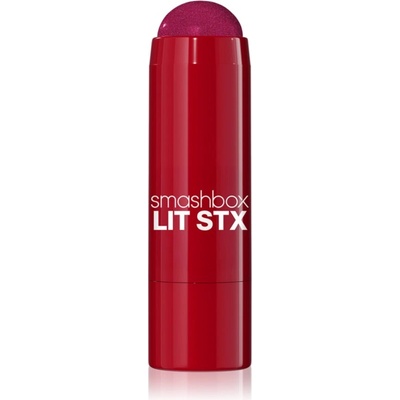 Smashbox LIT STX Blushlighter озаряващ руж в стик цвят Pixel Plum 5 гр