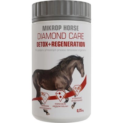 MIKROS Horse Diamond Care Detox + Regeneration Doplňkové krmivo pro podporu detoxikace 0.75 kg