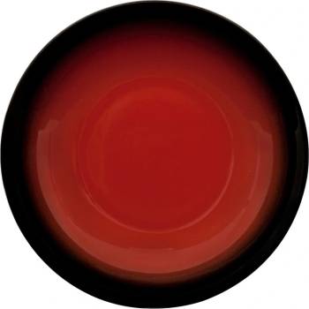 Image 1 of Gural Porselen - Marmaris Black/Red Дълбока чиния 20cm. (NBNEO20CK631KMZS) (0180541)