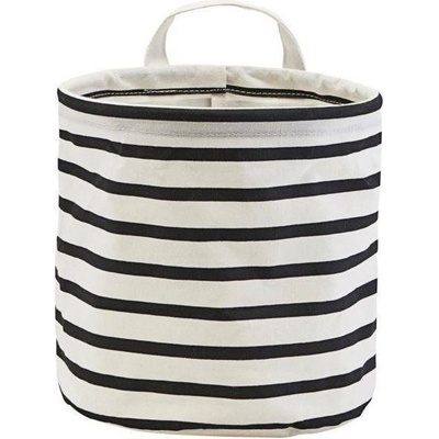 House Doctor Textilý košík Stripes 20 cm