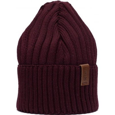 Merino čepice Obo vínová