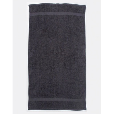 Towel City luxusní froté jemná osuška TC04 s dlouhým vlasem 70 x 130 cm 550 g/m šedá metalová