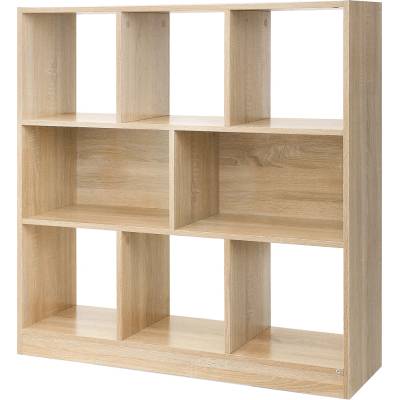 VASAGLE Drevená knižnica LBC52NL