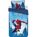 Povlečení Jerry Fabrics Povlečení Spider-man Blue 04 140x200 70x90