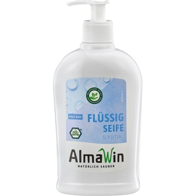 Almawin tekuté mydlo Sensitive bez vône 500 ml