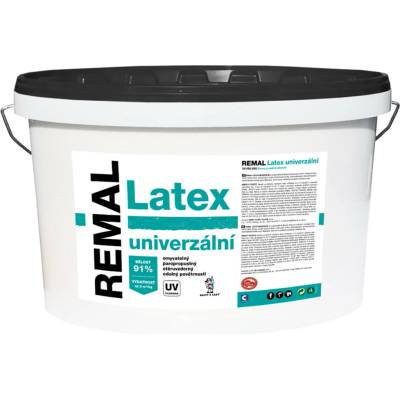 Barvy a laky Hostivař Latex univerzální V2020 bílý 10 kg