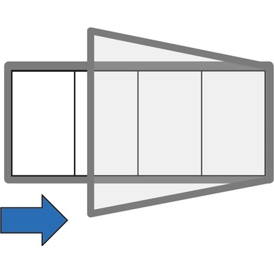 Corping Venkovní vitrína magnetická, jednokřídlá, 950 x 400 mm – Zboží Živě