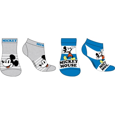 EPlus Комплект от 2 чифта детски чорапи Мики многоцветни 2 бр. Обувки: 27/30
