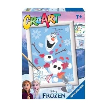 Cre Art painting for children Frozen - Charming Olaf