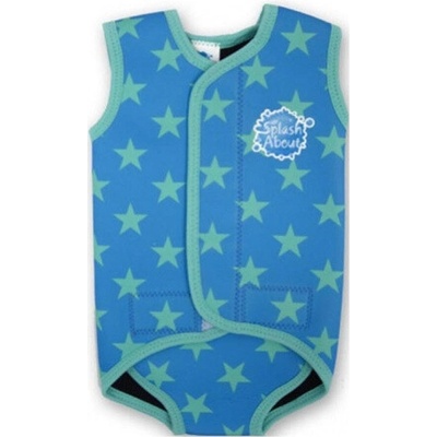 Splash About Baby Wrap modré hviezdičky