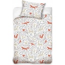 Carbotex obliečky Lesné Zvieratká 211014 100 x 135 cm 40 x 60 cm