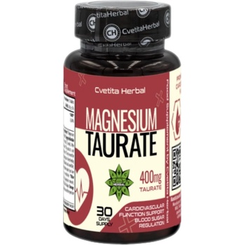 Cvetita Herbal Magnesium Taurate 400 mg [30 Таблетки]