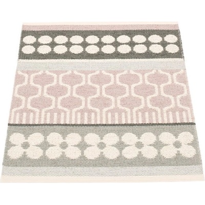 Pappelina Светлорозов и сив килим за открито и закрито 70x90 cm Asta Pale Rose - Pappelina (AS7709)