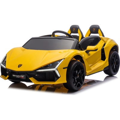 Mamido Lamborghini Revuelto XL STRONG Detské elektrické auto žlutá