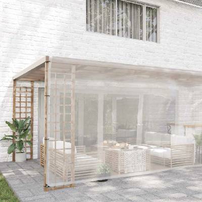 zahrada-XL Čirá plachta s oky 6 x 12 m polyethylen 4018532