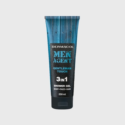 Dermacol Men Agent Gentleman Touch sprchový gel 3 v 1 250 ml