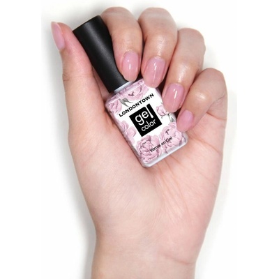 Londontown Gel Color Fairy Charming gelový lak na nehty růžová průsvitná 12 ml