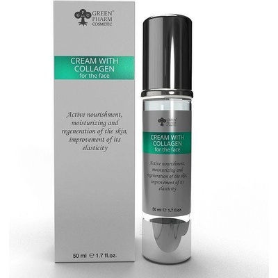 Green Pharm Cosmetic Ukraine Крем с колаген за лице, 50 ml. Green Pharm Cosmetic: Cream With Collagen For The Face