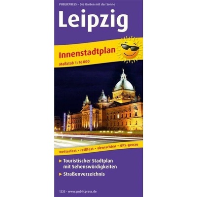 Lipsko 1:16 000 / plán města