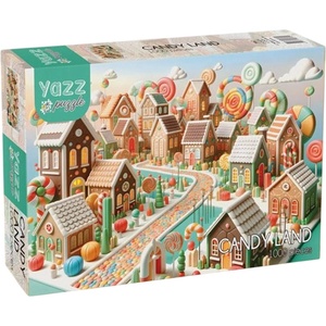 Yazz Пъзел Yazz Puzzle от 1000 части - Страната на сладкишите (3862)