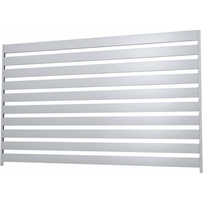 Sada pro výrobu hliníkového plotového pole 2 m x 1,2 m, lamely 80x16 mm, bez povrchové úpravy
